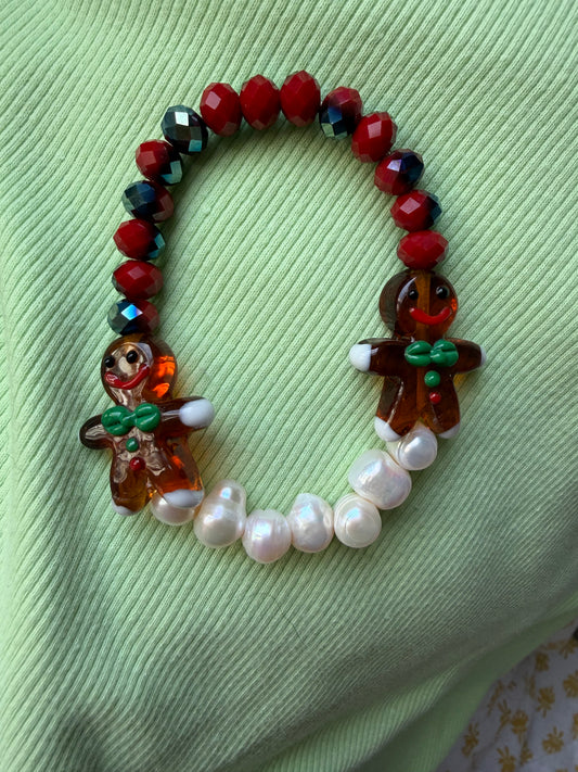 Gingerbread Holiday Cheer Bracelet