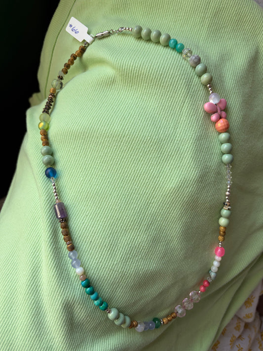 Garden Muse Gemstone Necklace