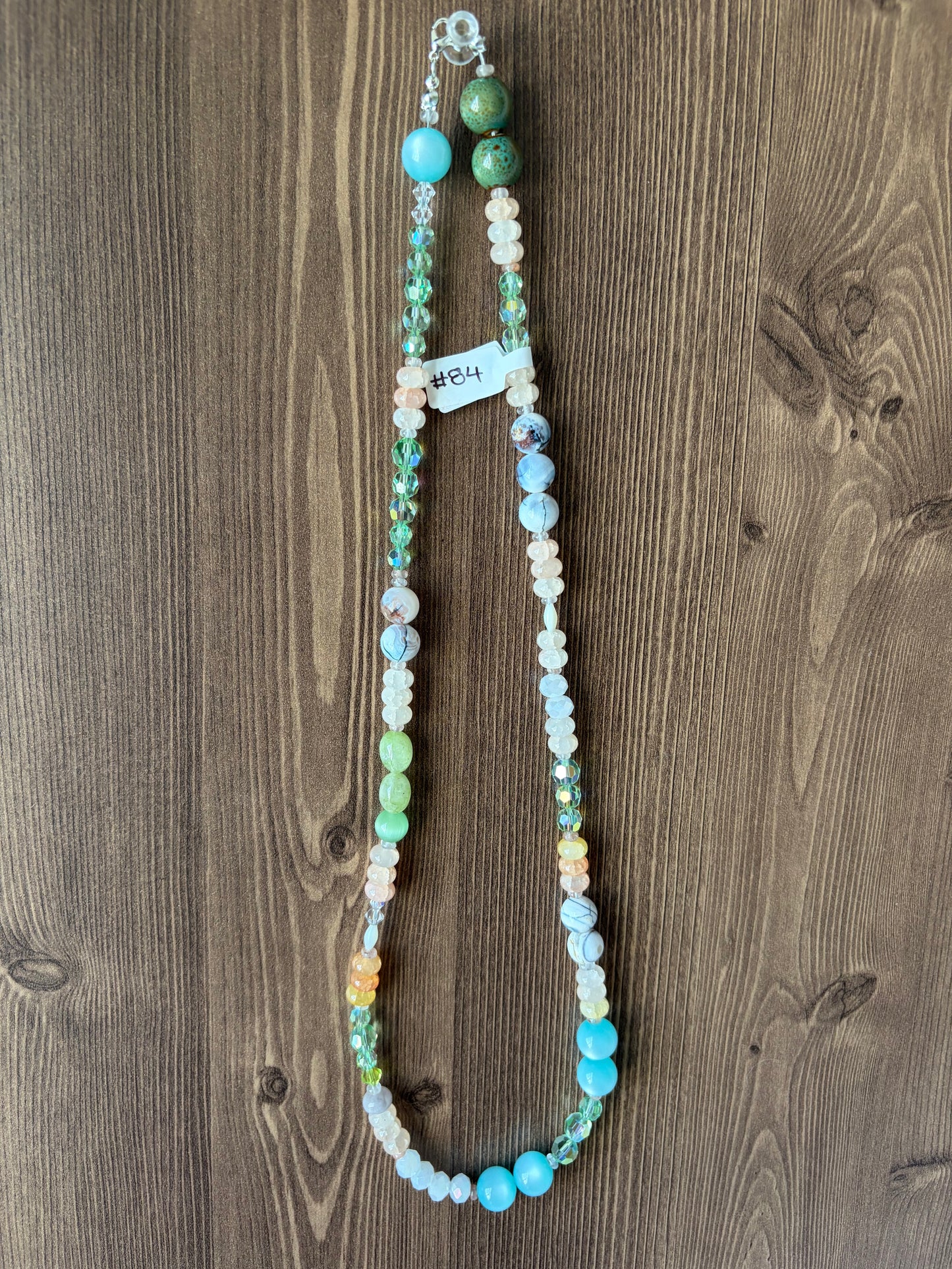 Pastel Daydream Gemstone Necklace