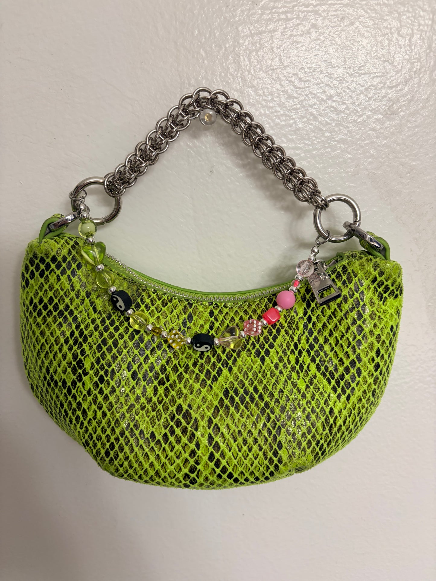 The Lime Snake Mini Bag