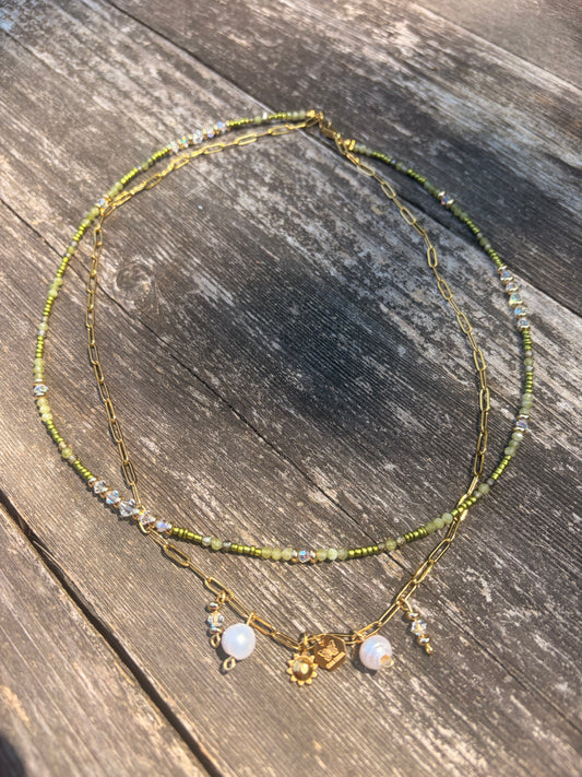 Golden Shore Layered Necklace
