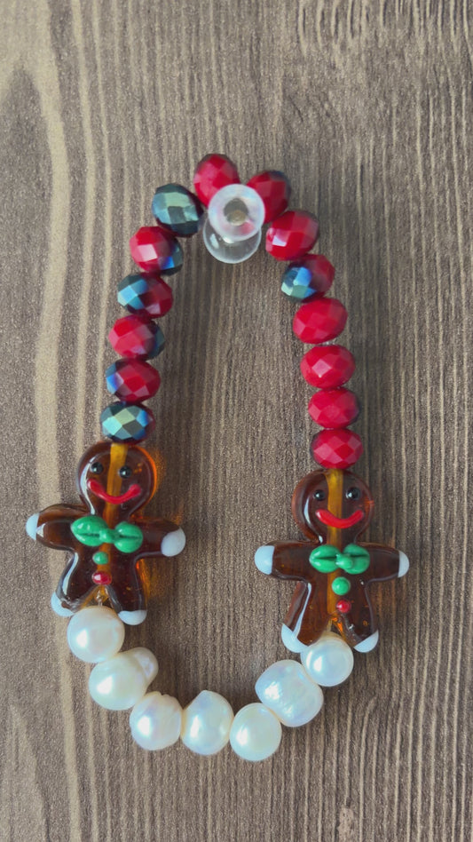 Gingerbread Holiday Cheer Bracelet